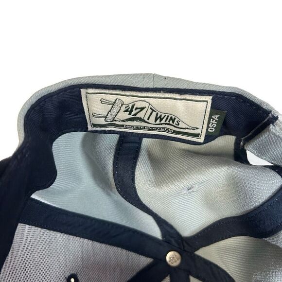 New York NY Yankees Genuine Merchandise Baseball Hat Navy and Grey - Picture 4 of 5